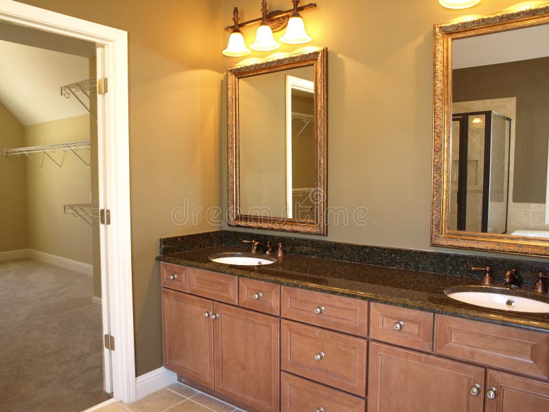 Luxury Bathroom 1 royalty free stock photos