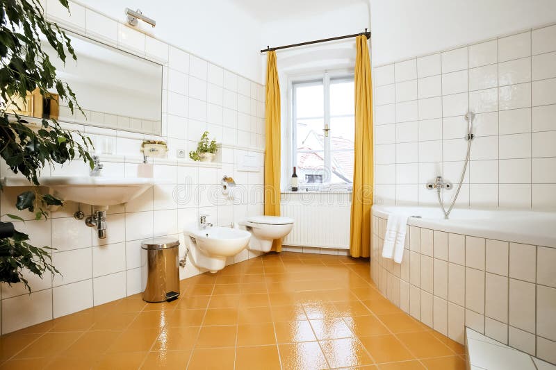 The luxury bathroom stock photo. Image of health, faucet - 11945000