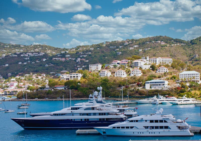 caribbean blue yacht