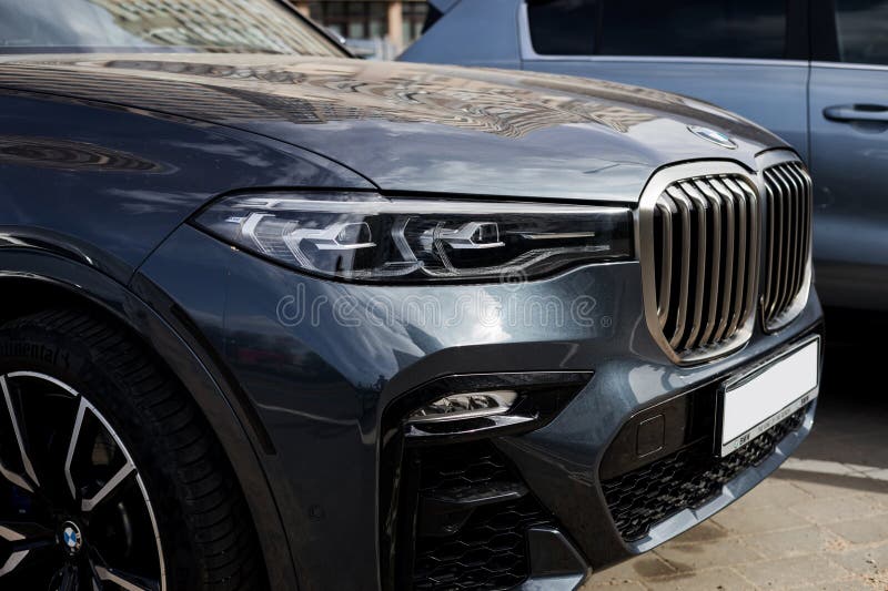 Minsk, Belarus, May 3, 2024 - luxury BMW auto. german business car