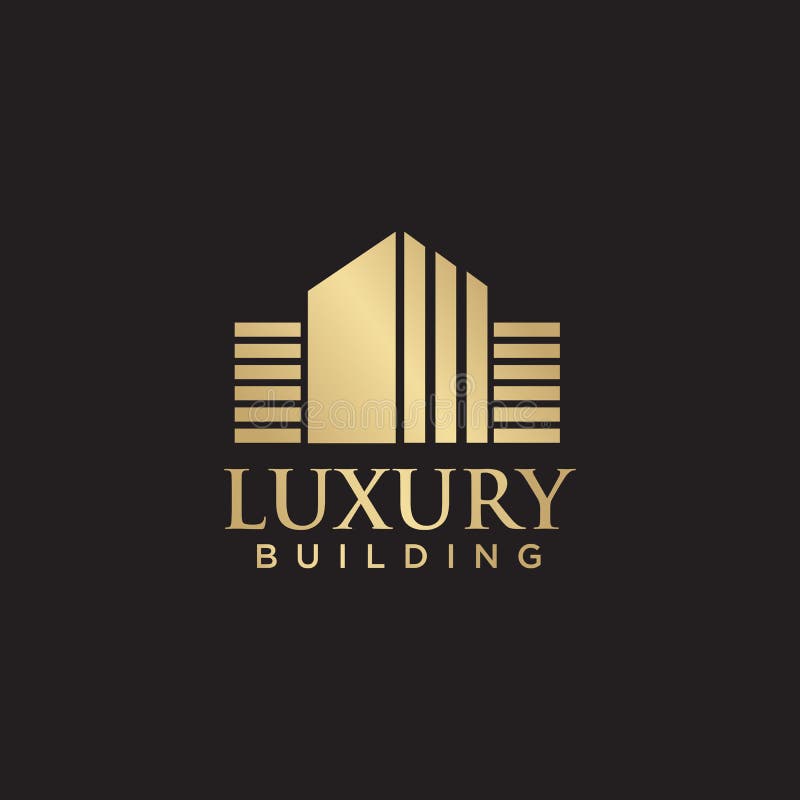 Set Of Luxury Building Icon Logo Design Stock Vector Illustration of corporate, sign 165688599