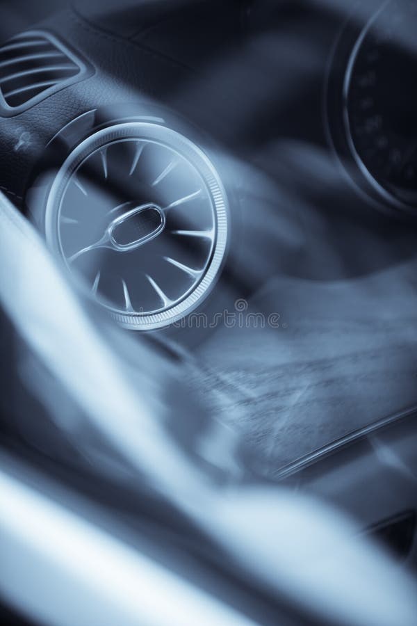 Luxury car air vents stock photo. Image of detail, panel 237534332
