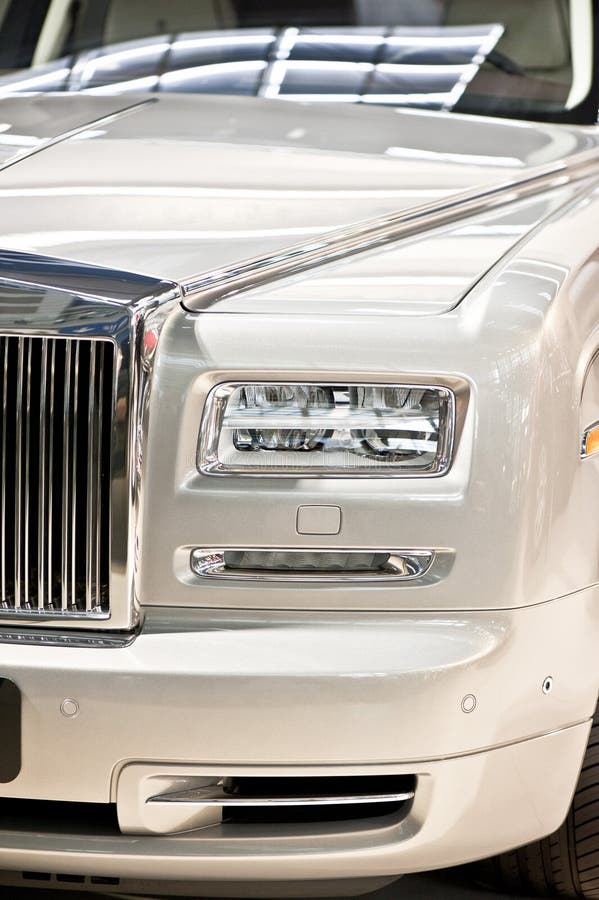 Luxury car head stock image. Image of autoshow, expensive 25345627