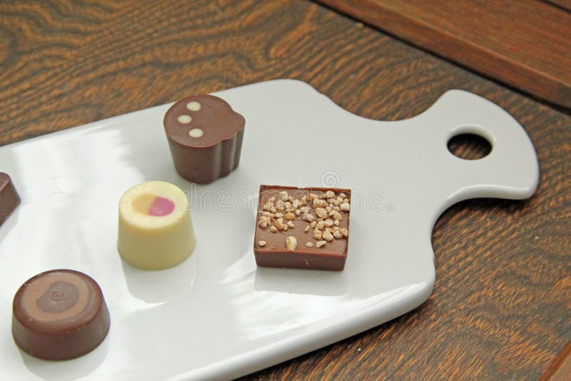 Posh Chocolates stock photo. Image of food, selection 28332448