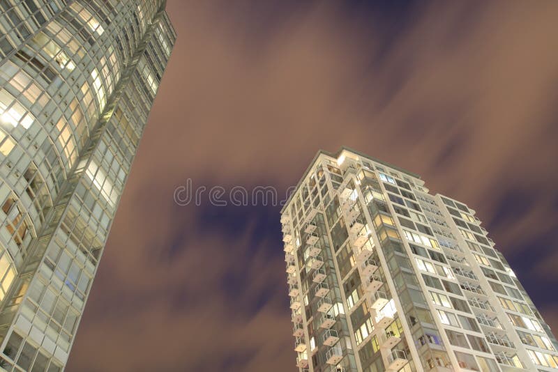 Luxury Condominiums royalty free stock image