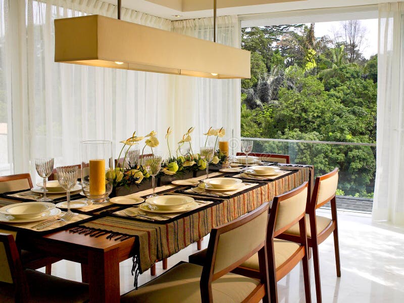 Luxury dining room