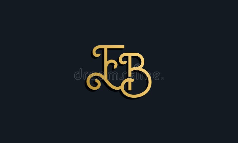 EB Monogram Logo Design By Vectorseller