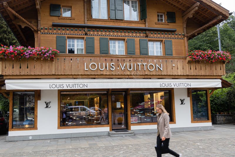 New Louis Vuitton Boutique in Gstaad