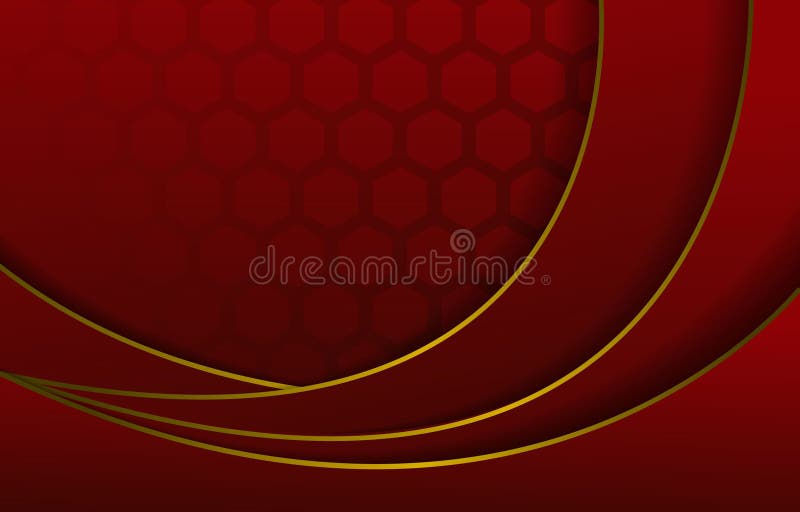 Luxury Gold and Red Background Design Stock Vector Illustration of backdrop, color 245963321