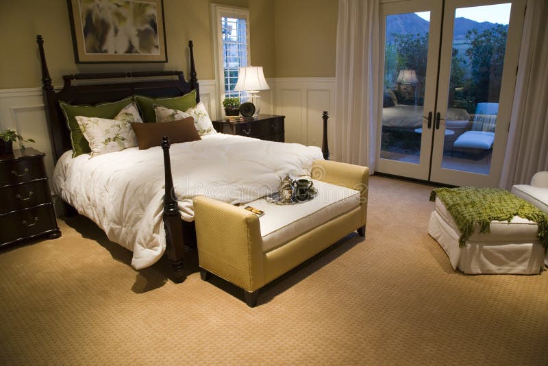 Luxury home bedroom