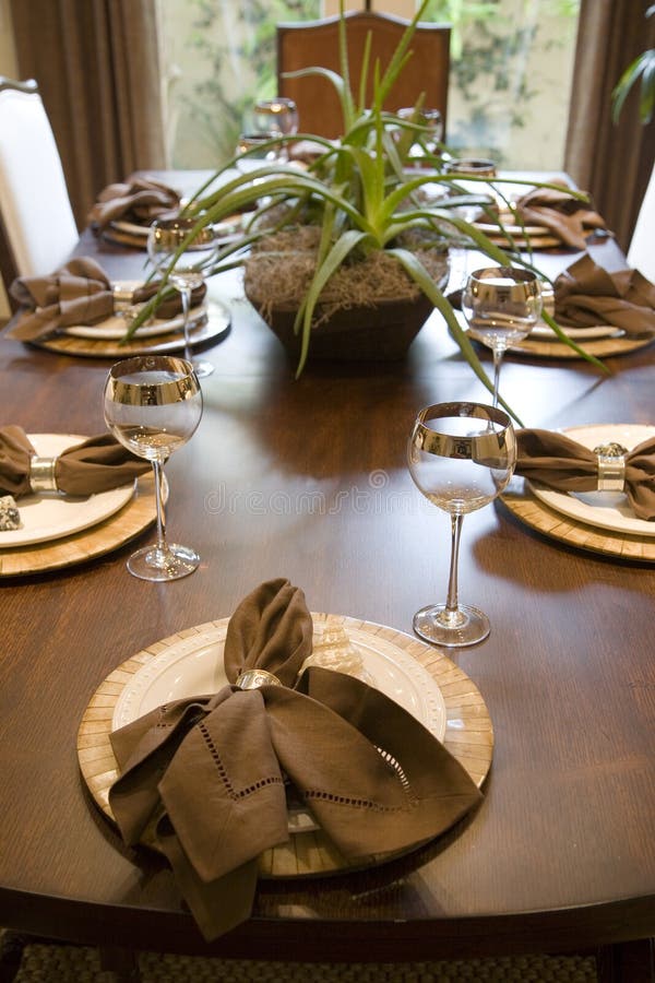 Luxury Home Dining Table. Picture Image 4834581