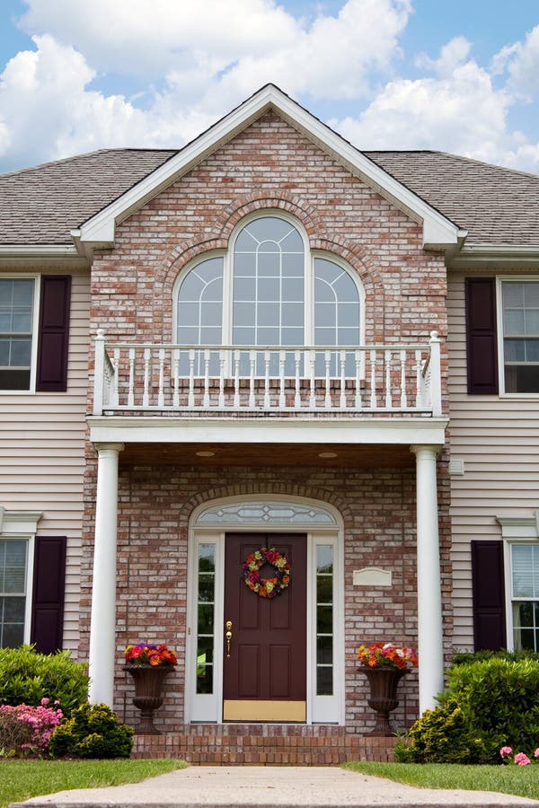 Luxury Home Entrance royalty free stock photography Luxury Home Entrance royalty free stock photography