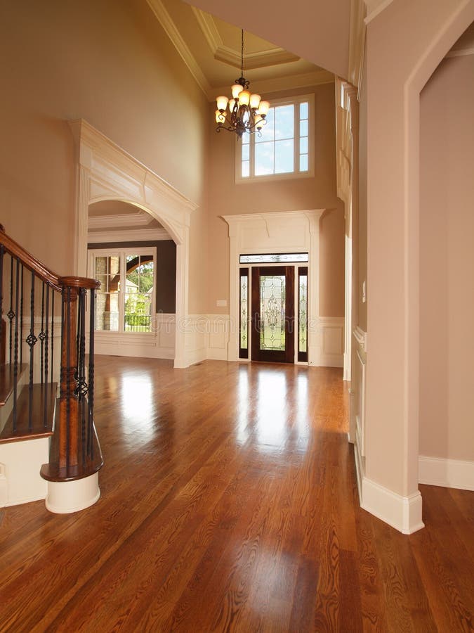 Luxury home  entrance  way stock image Image of 