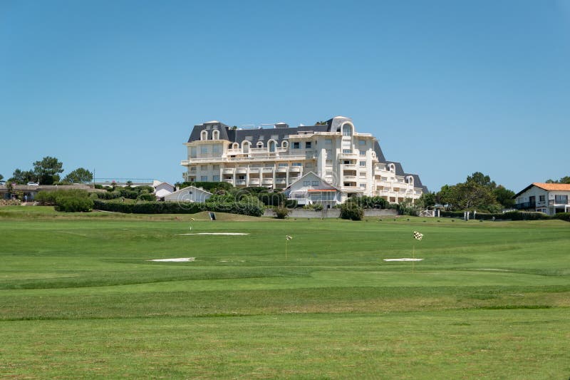 The Luxury Home and the Golf Course Stock Photo Image of historic, sport 282127796