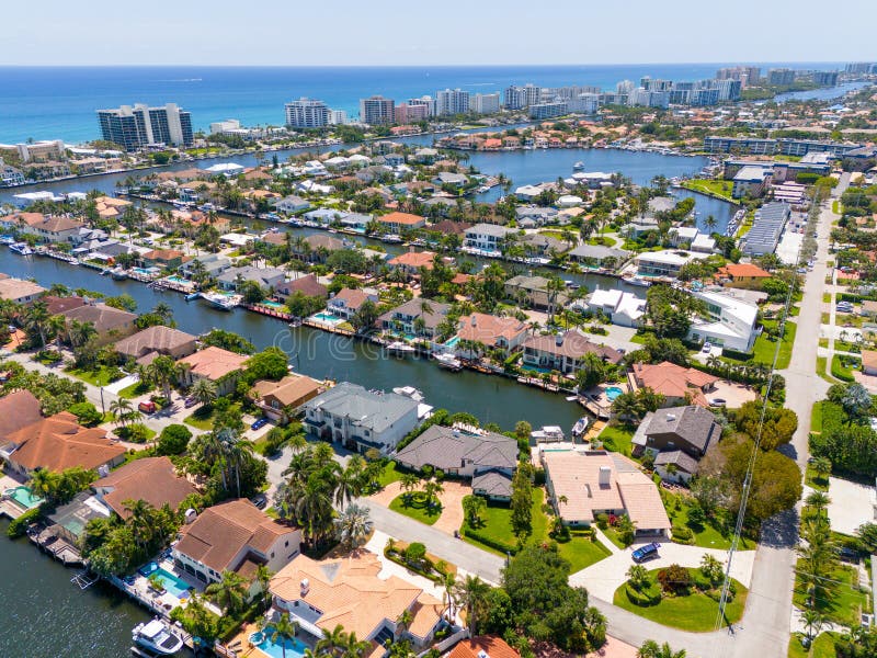Luxury Homes in Delray Beach FL USA Stock Photo Image of aerial, upscale 315088498