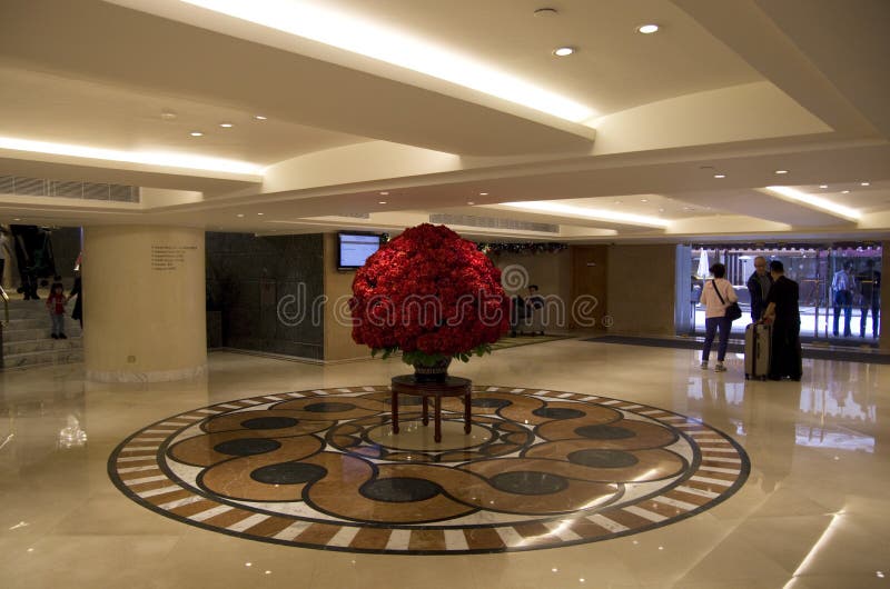 download luxury hotel lobby interior editorial photography image of hong lighting 63662502