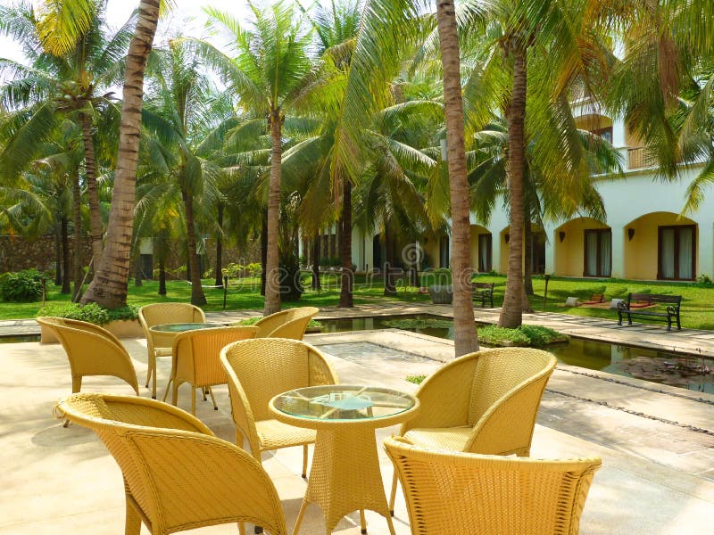 Luxury hotel resort in Cambodia , comfortable seating area -  Siem Reap, Cambodia