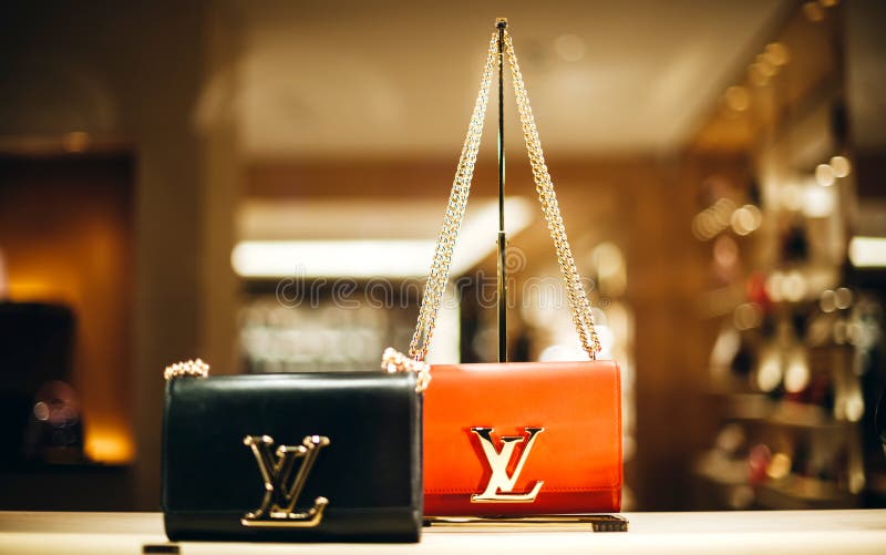 LVMH Luxury Goods Company Logo Editorial Photo - Image of