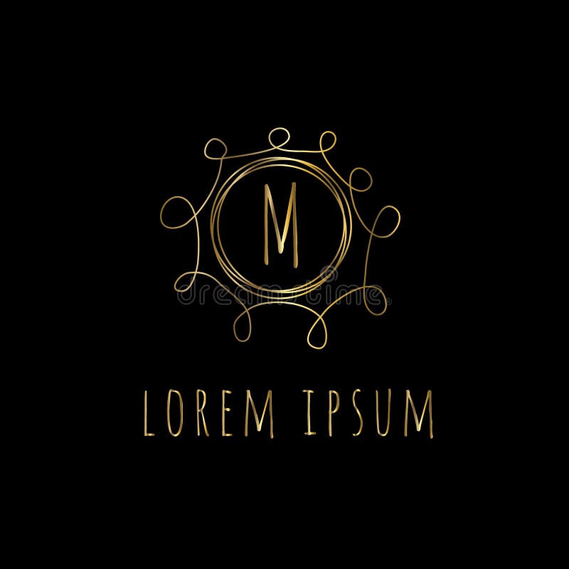Luxury Letter M Logo. M Logotype For Elegant and Stylish Fashion Symbol  17192978 Vector Art at Vecteezy