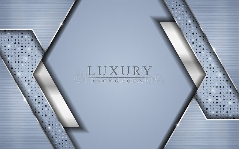 Light Blue And Silver Background