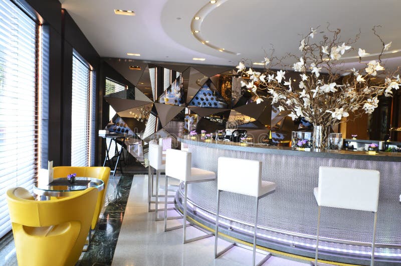 Luxury lobby royalty free stock image