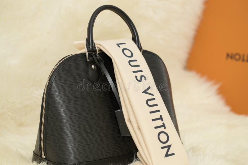 Lawrence Township New Jersey, March 1, 2019:A Louis Vuitton box