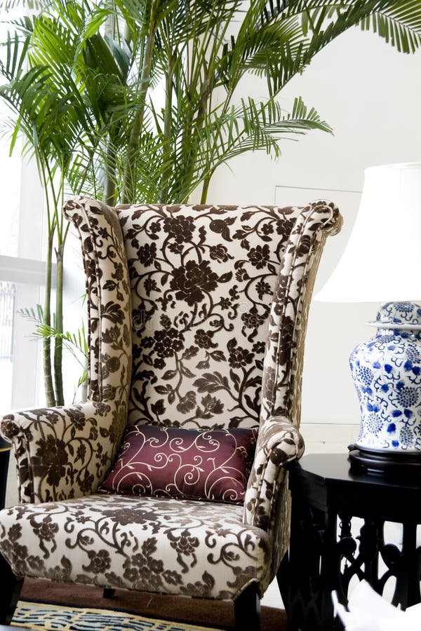 Luxury modern living room royalty free stock photo