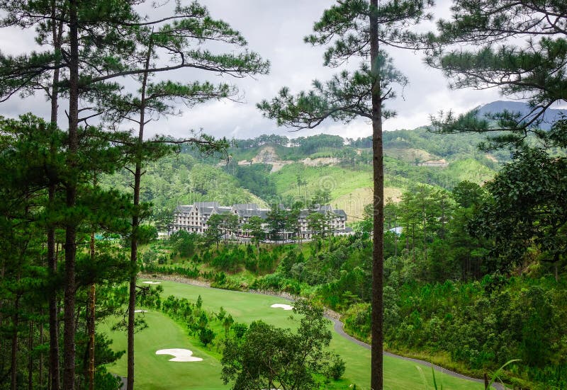 Luxury Mountain Resort in Dalat, Vietnam Stock Image Image of