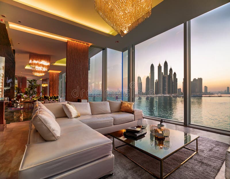 Luxury penthouse suite with Gulf-view wraparound balcony, pools, hot ...