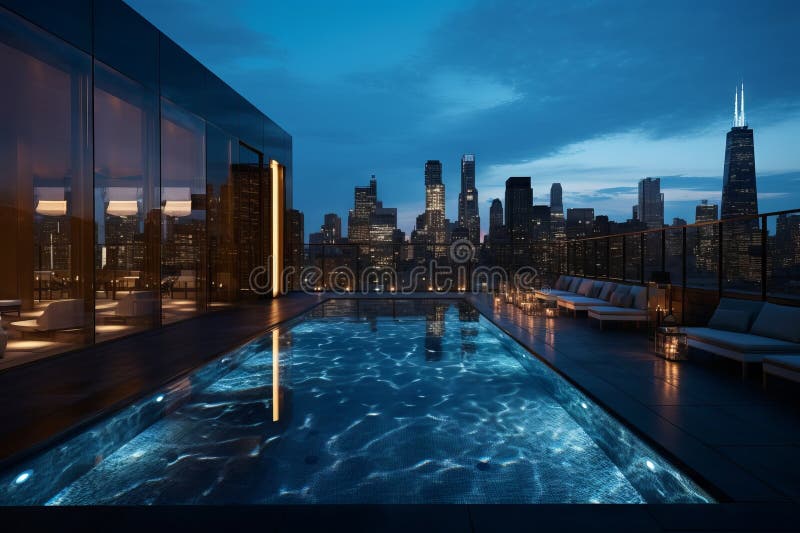 Image showcasing Luxury large Penthouse,Private Rooftop Patio, Jaccuzzi. Sleeps 6. 2 ...