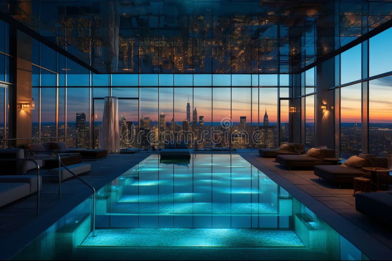 View of Luxury Oceanfront Penthouse with Private Rooftop Oasis in Salinas ...