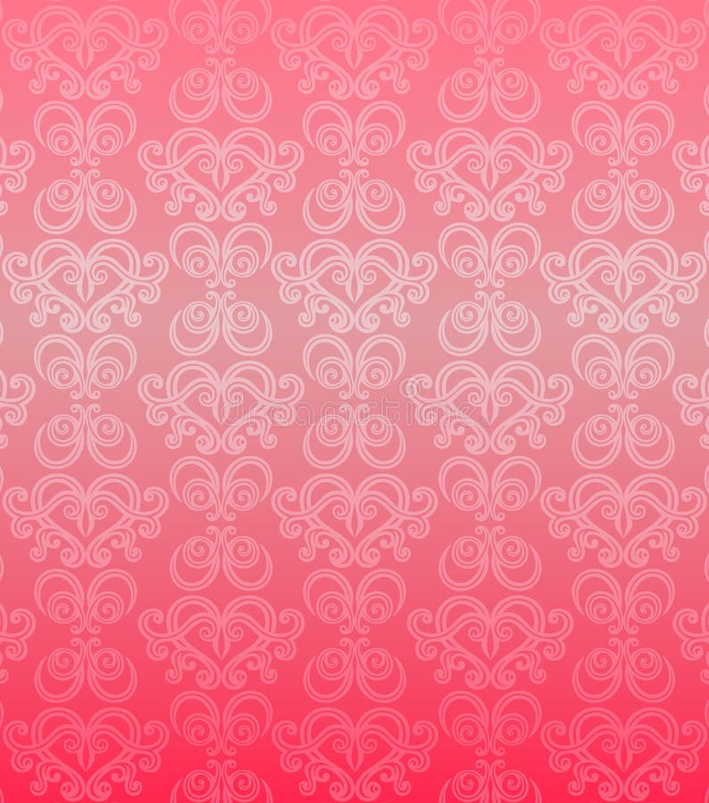 Luxury pink ornamental pattern