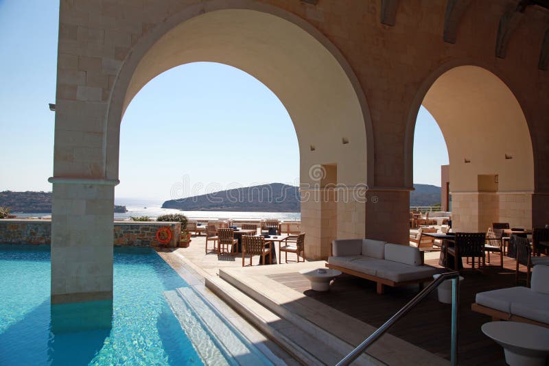 Luxury resort with beautiful seaview(Greece)