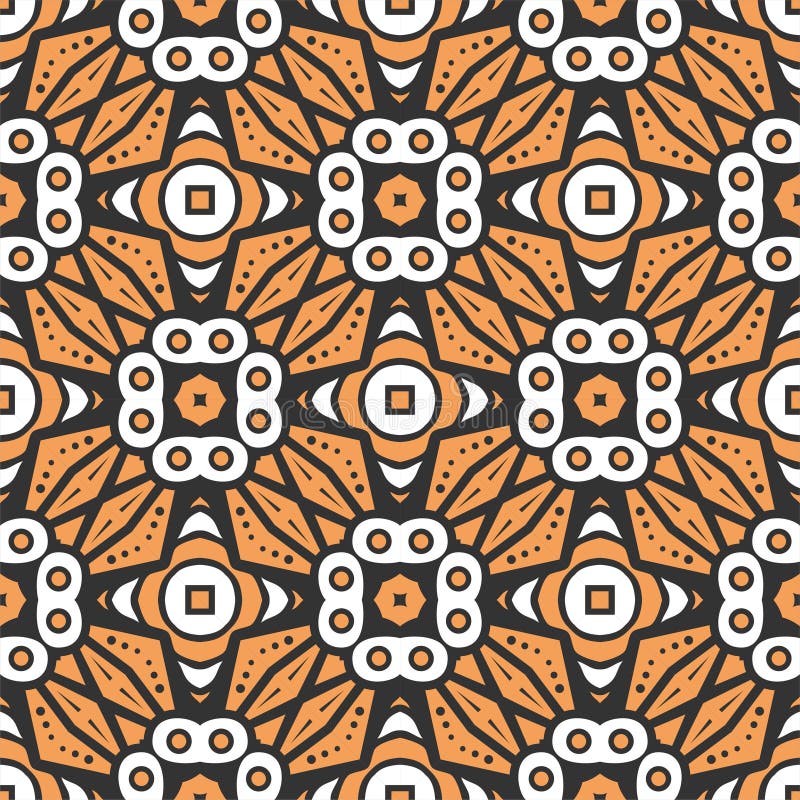 Luxury Seamless Ornament. Abstract Pattern Shape Design Ready for Print ...