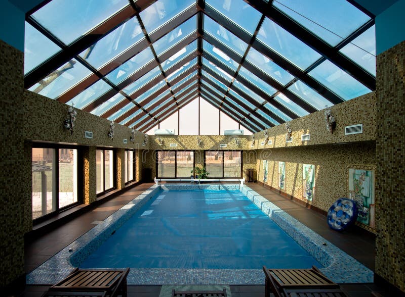 Luxury swimming pool