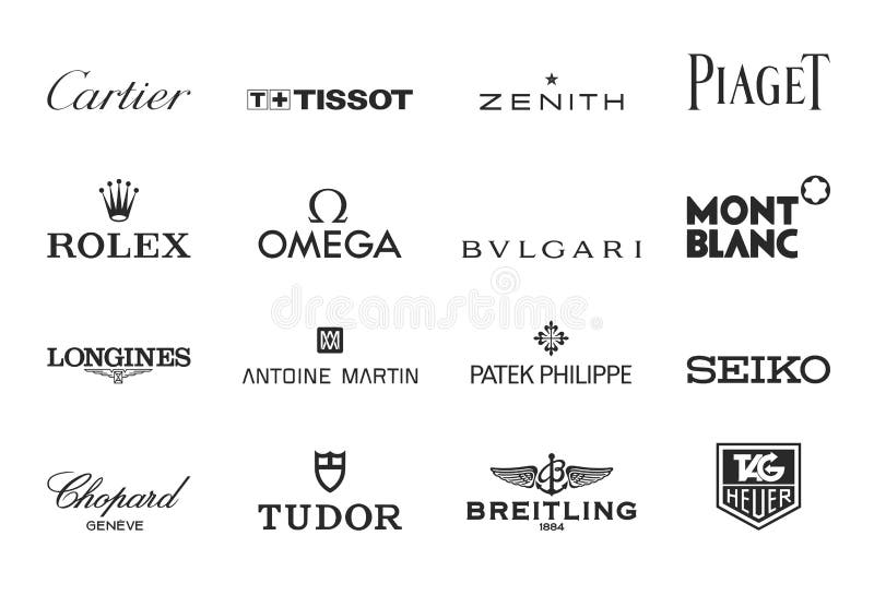 watch brands logos