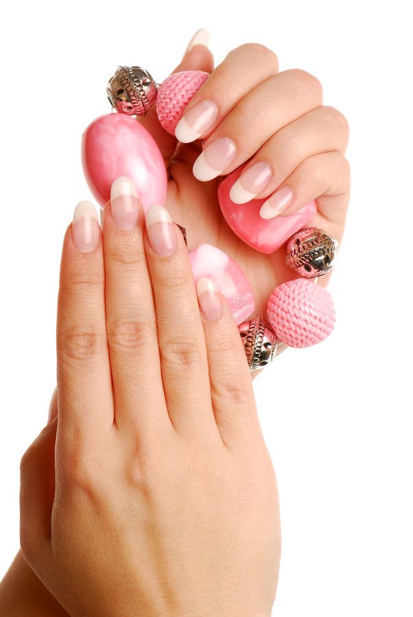 Luxury woman fingers and nails