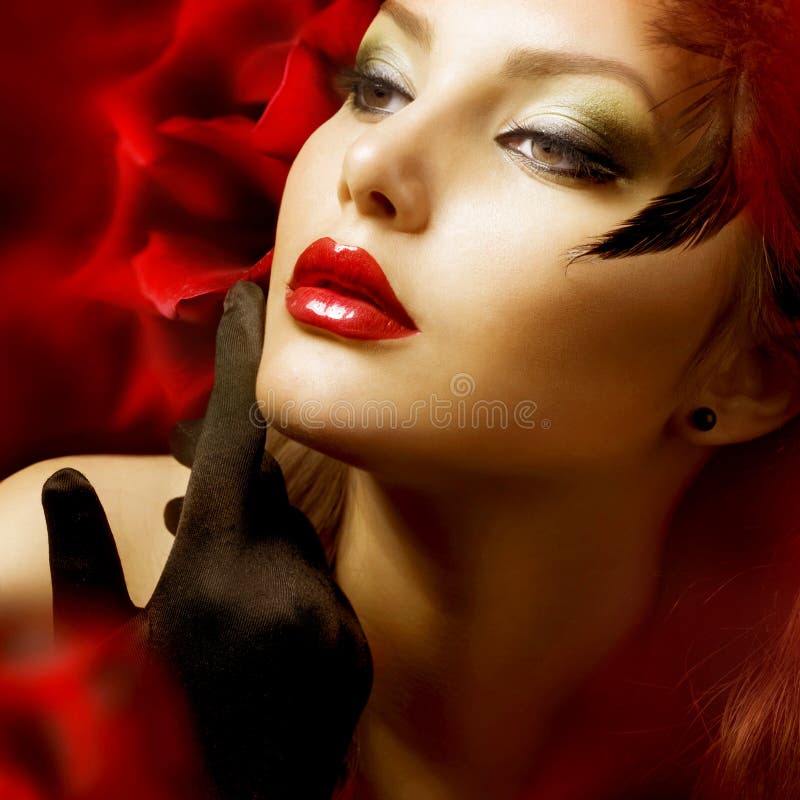 Luxury Woman portrait stock images Luxury Woman portrait stock images