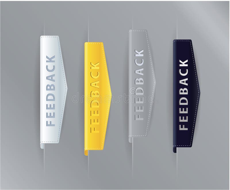 Luxury ribbon feedback icons - arrows for your website. Gold, silver, black and white version / Nice realistic sign with space for your content. Luxury ribbon feedback icons - arrows for your website. Gold, silver, black and white version / Nice realistic sign with space for your content.