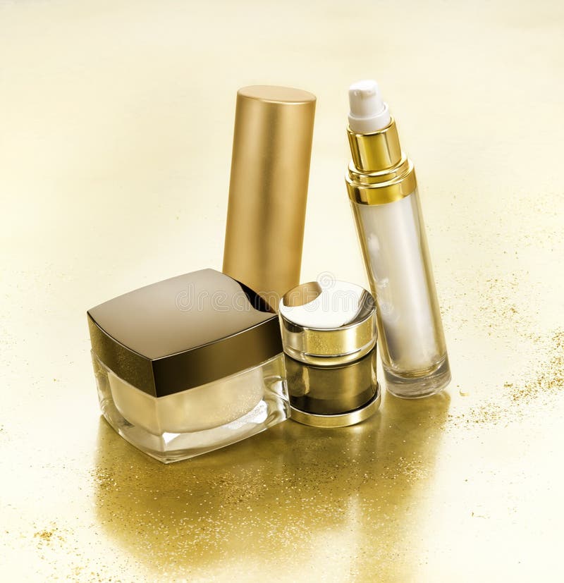 Luxuxkosmetik stockbild Luxuxkosmetik stockbild