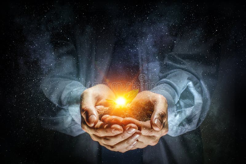 Luz De La Esperanza Y De La Fe Stock de ilustración Ilustración de