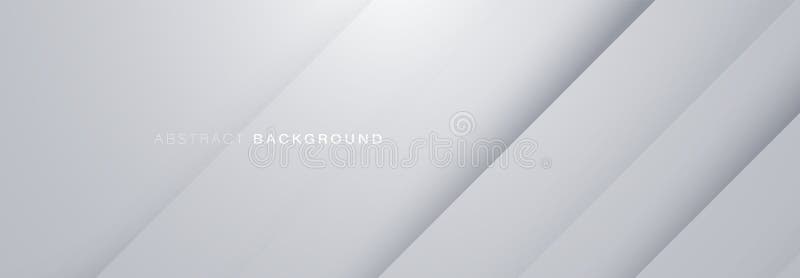 Luz de sombra geométrica gris y blanca abstracta con fondo de líneas geométricas diagonales. banner moderno limpio y mínimo. ilust libre illustration