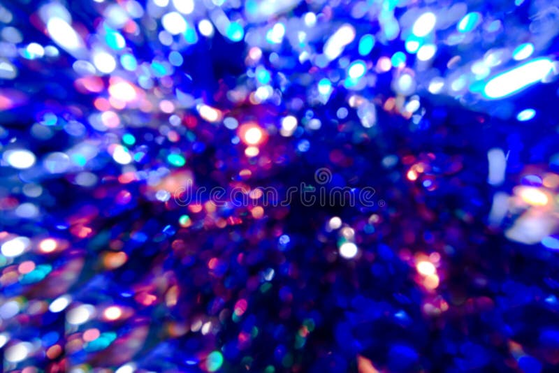 Many bright blurred and colourful lights. Many bright blurred and colourful lights