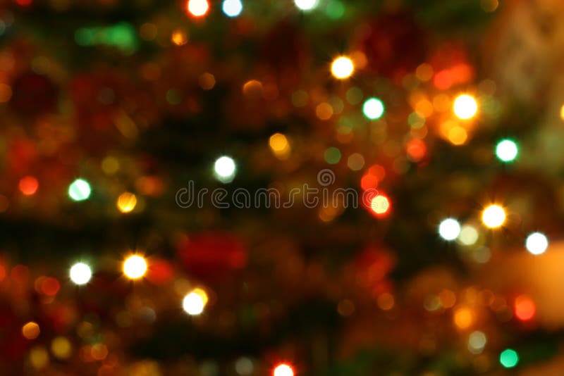 Luzes da árvore de Natal
