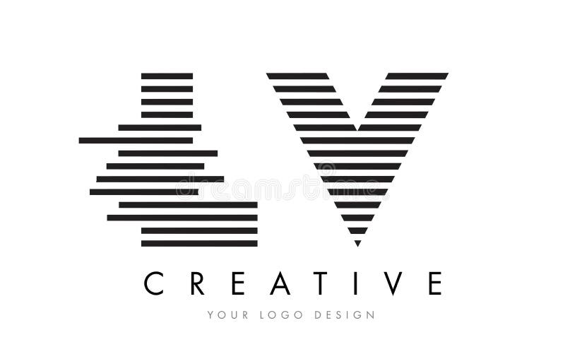 Lv logo l v design white letter lvl Royalty Free Vector