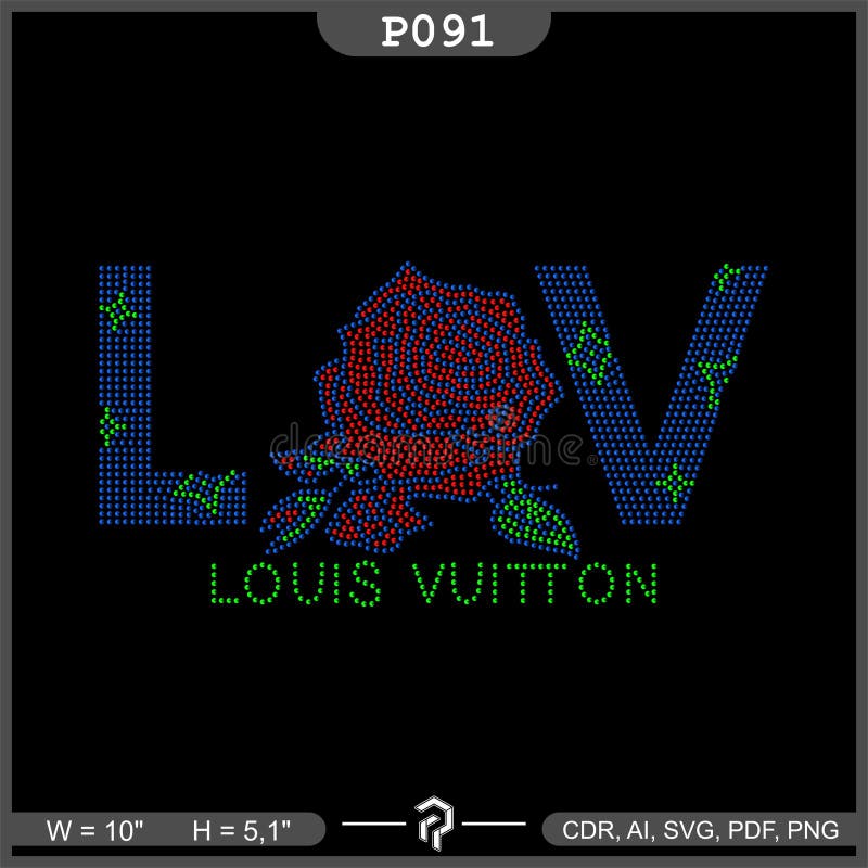 Louis Vuitton Lv 3D Svg