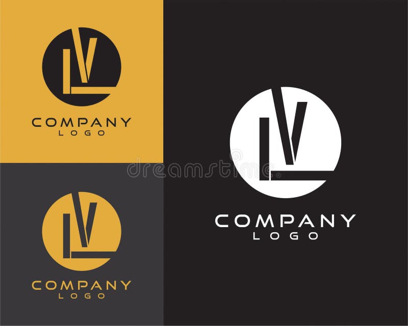 Lv Logo Design Stock Illustrations – 715 Lv Logo Design Stock