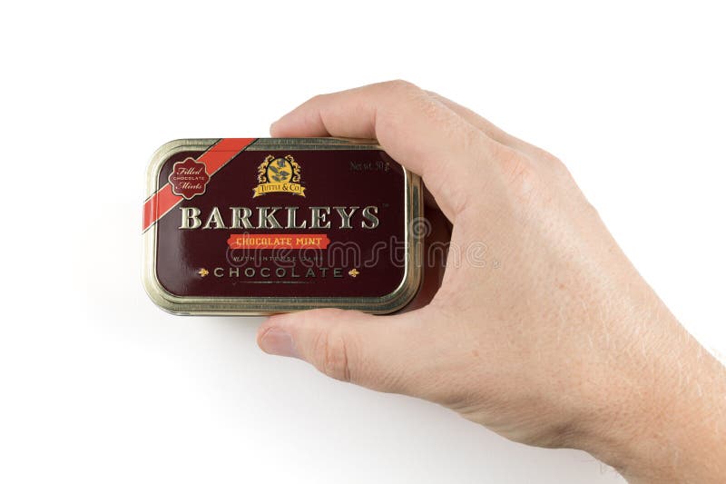LVIV, UKRAINE - September 18, 2023: Barkleys Mint royalty free stock image