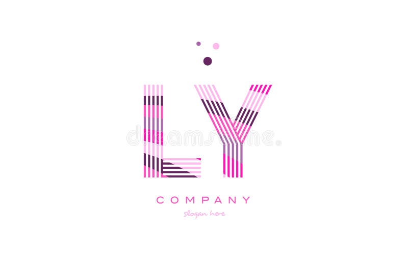 Yl Or Ly Letter Logo Design Vector Stock Illustration - Download
