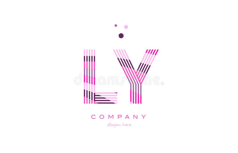 Premium Vector  Collection letter ly or yl monogram logo design